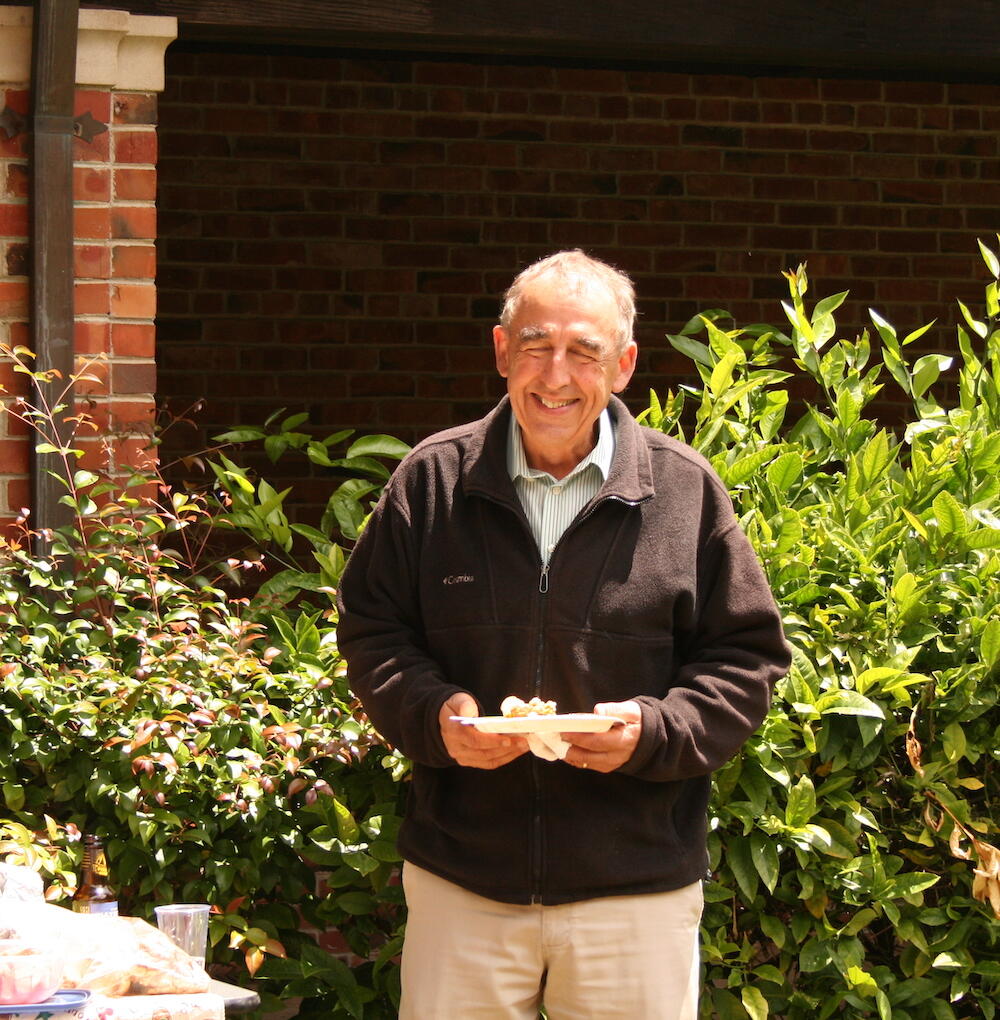 David Ragland smiling at the SafeTREC outdoors BBQ in 2009
