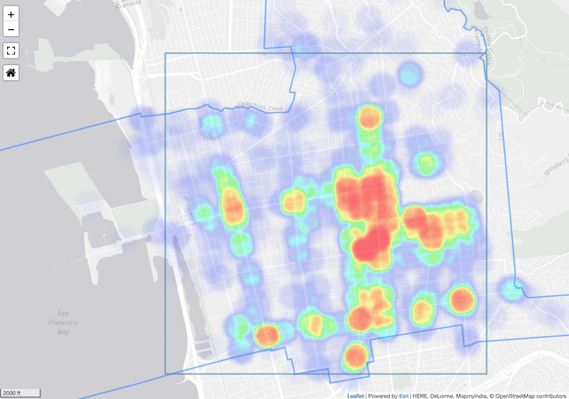 Community Heat Map Graphic