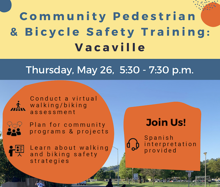 Flyer for the CPBST in Vacaville on May 26, 2022