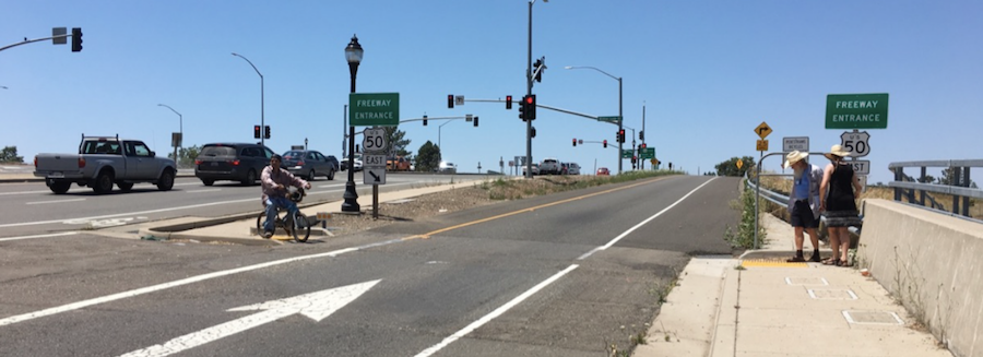 Walk Audit Near Highway