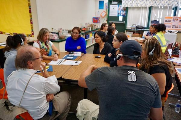 Workshop participants develop an action plan for their community