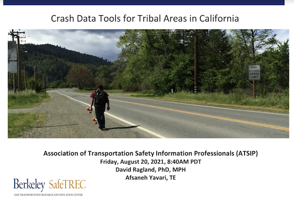  Crash Data Tools for Tribal Areas in California