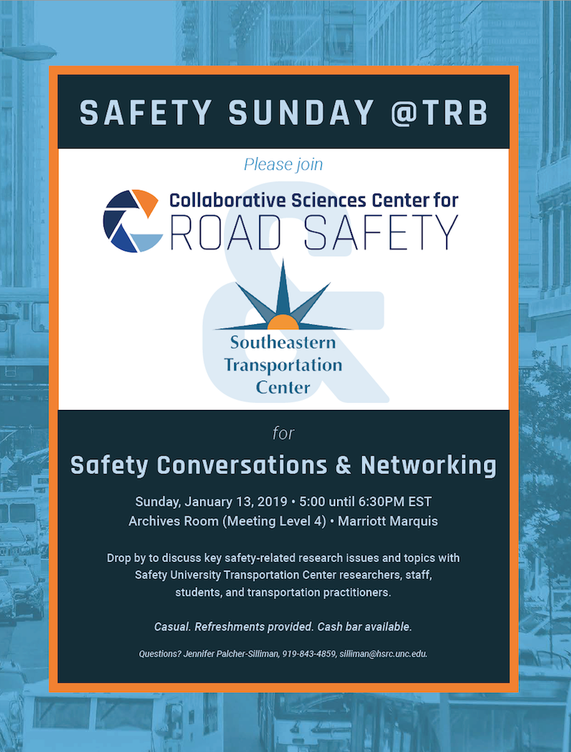 Flyer for 2019 Safety Sunday