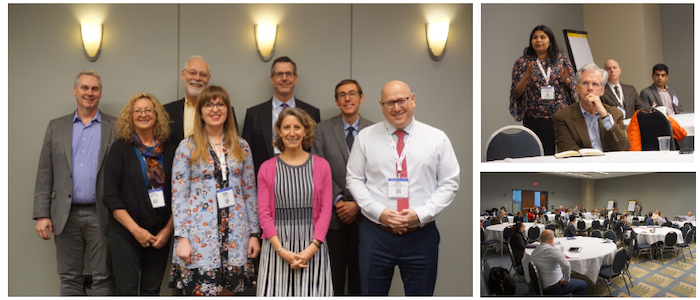 Collage of Photos from Speed Management Workshop at TRB