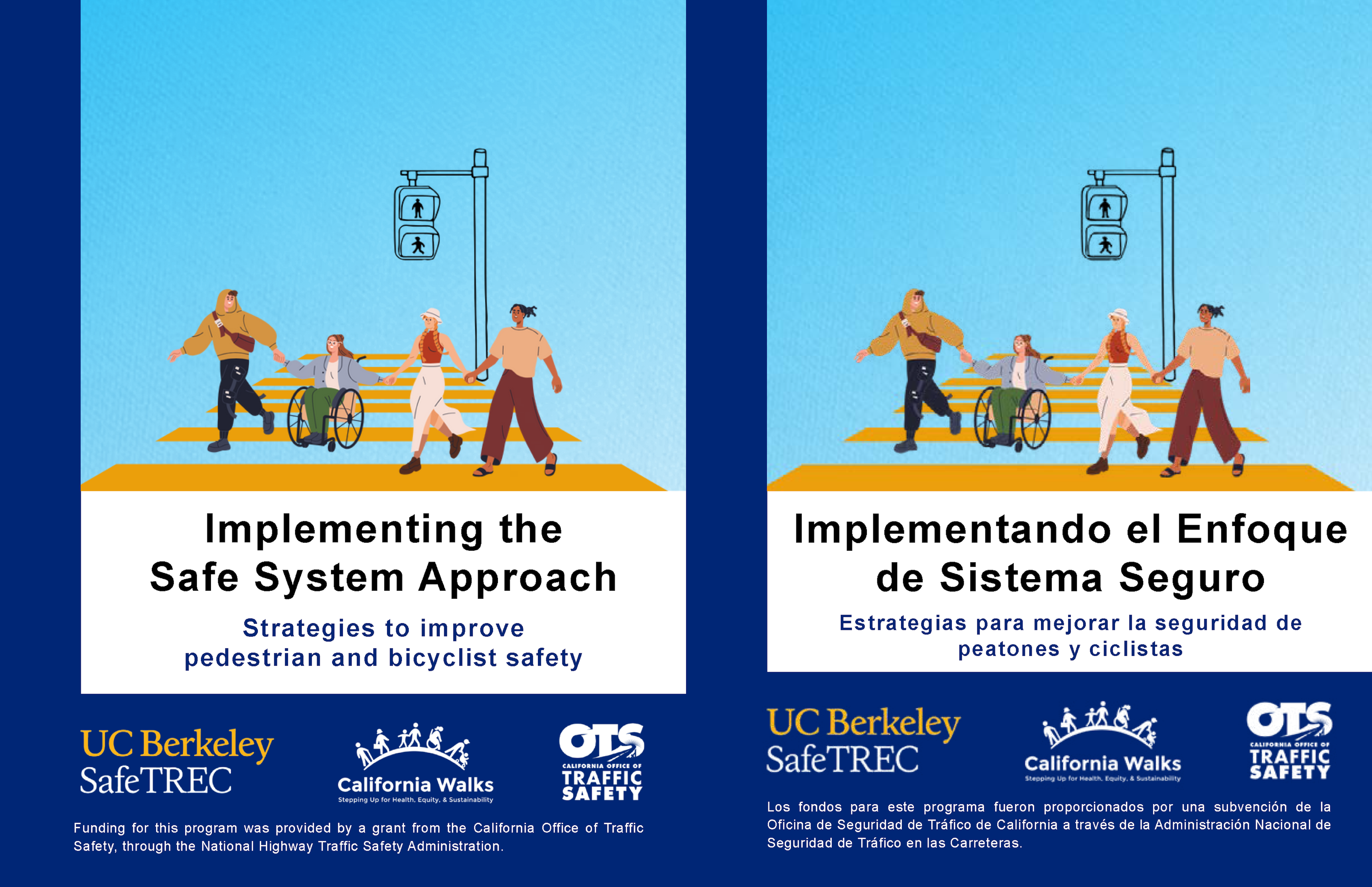 Covers of the English and Spanish versions of the Safe System Toolkit