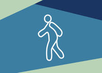 Visual of a Person Walking