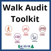 Cover of walk audit toolkit