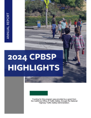 Front page of the 2024 CPBSP annual report