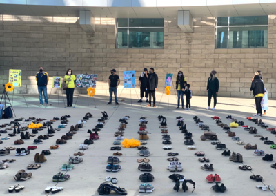 World Day of Remembrance memorial event in San Jose, CA to honor loved ones lost to traffic violence.