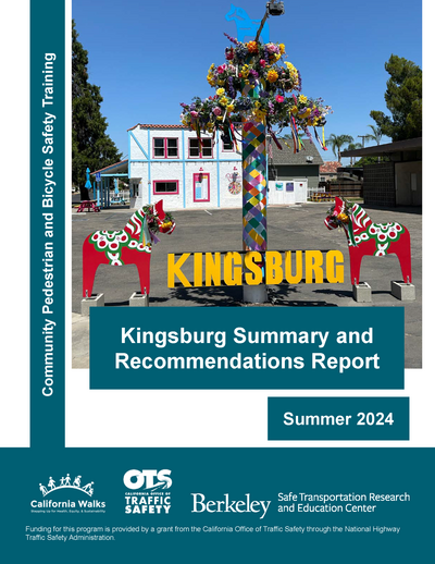 Cover of the Kingsburg Summary and Recommendations Report.